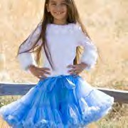 Enchanting Blue Pettiskirt
